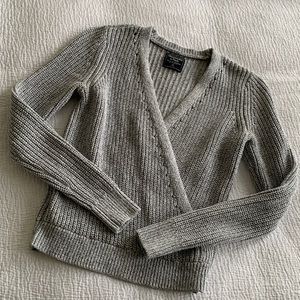 Light Grey Abercrombie Sweater